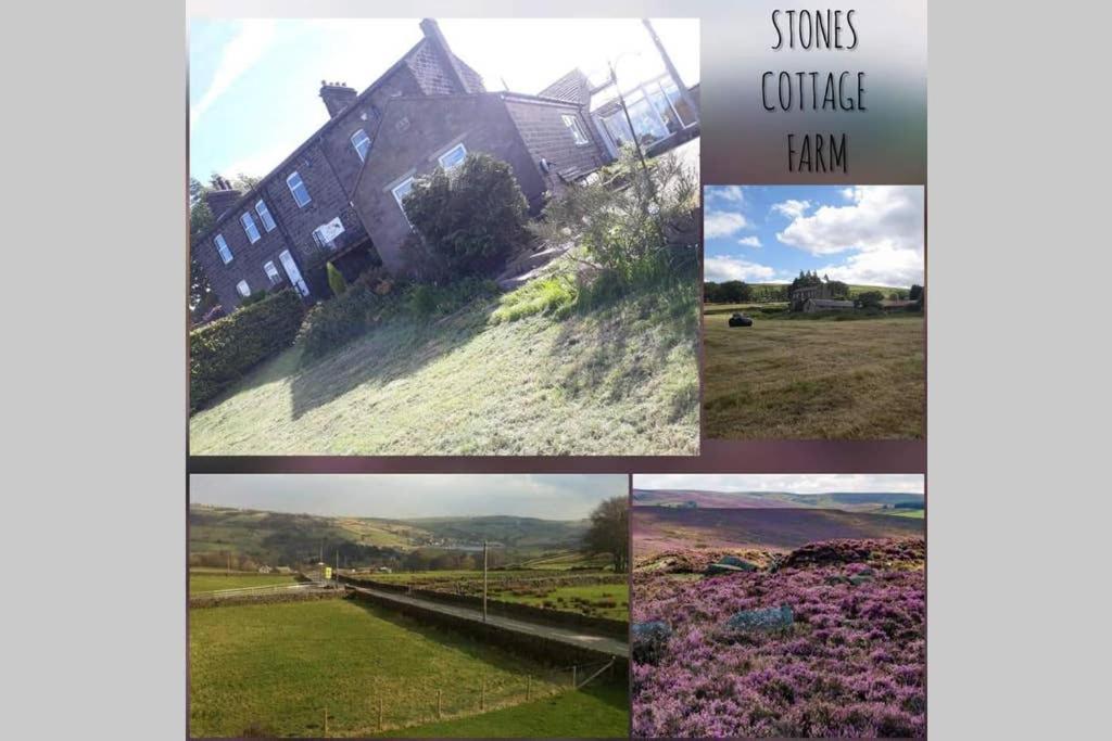 Stones Cottage Farm, Nr Haworth, Family Friendly, Work Friendly, Gaming Barn, Crafting, Free Wifi, Free Parking, Ev Point Oxenhope 외부 사진