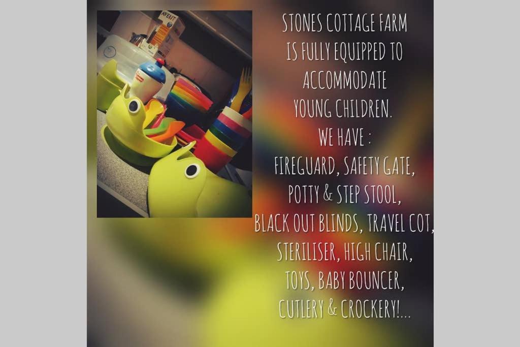 Stones Cottage Farm, Nr Haworth, Family Friendly, Work Friendly, Gaming Barn, Crafting, Free Wifi, Free Parking, Ev Point Oxenhope 외부 사진
